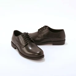 Feestoutfits Heren|Schoenen<Blancheporte Leren derby's met veters zwart