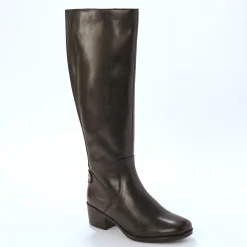 Feestelijke Schoenen|Laarzen<Blancheporte Leren laarzen, speciaal voor brede kuiten zwart