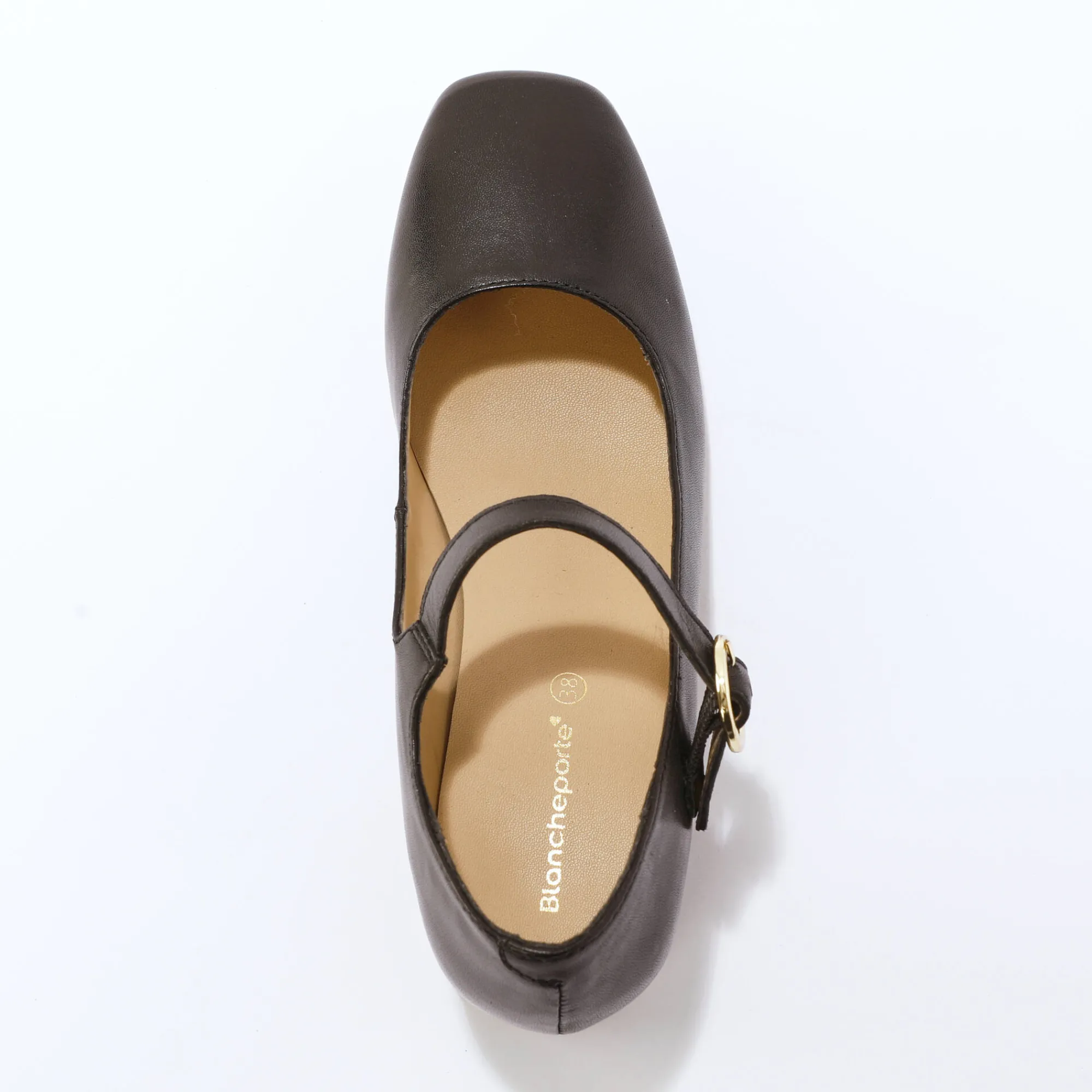 Feestelijke Schoenen|Ballerina's<Blancheporte Leren laarzen, speciaal voor brede kuiten. zwart