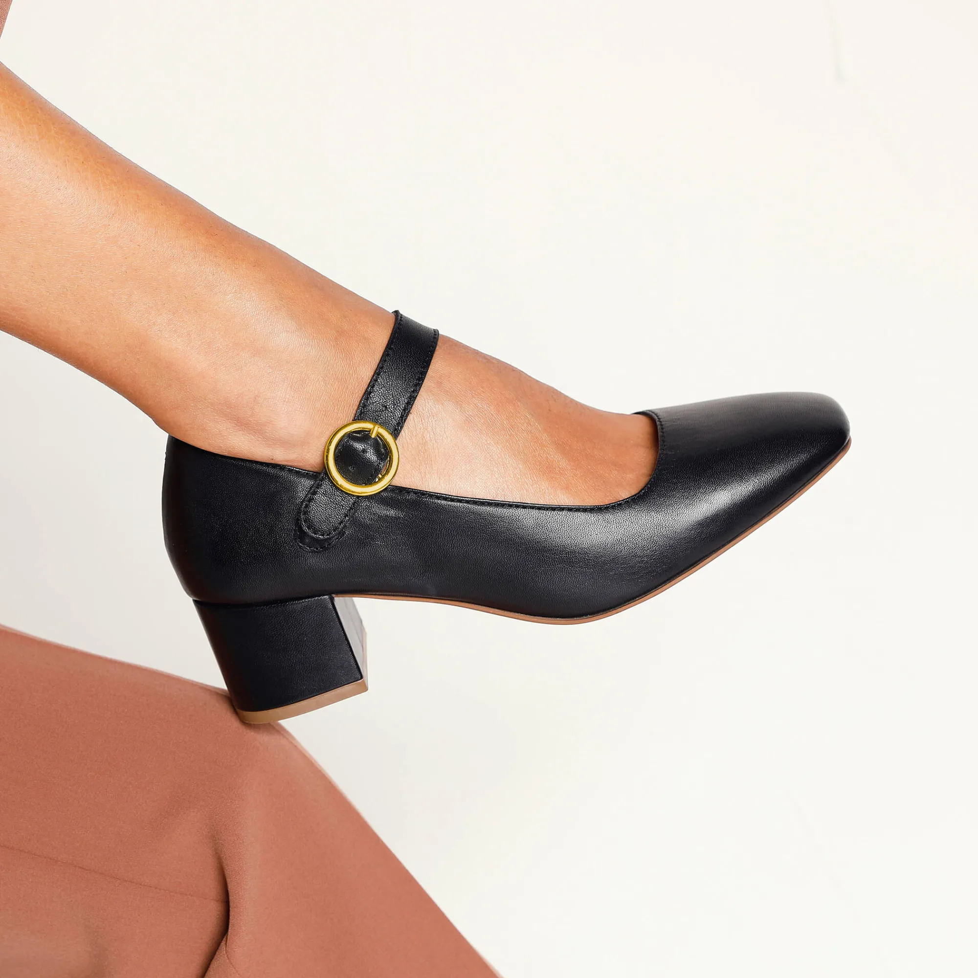 Feestelijke Schoenen|Ballerina's<Blancheporte Leren laarzen, speciaal voor brede kuiten. zwart