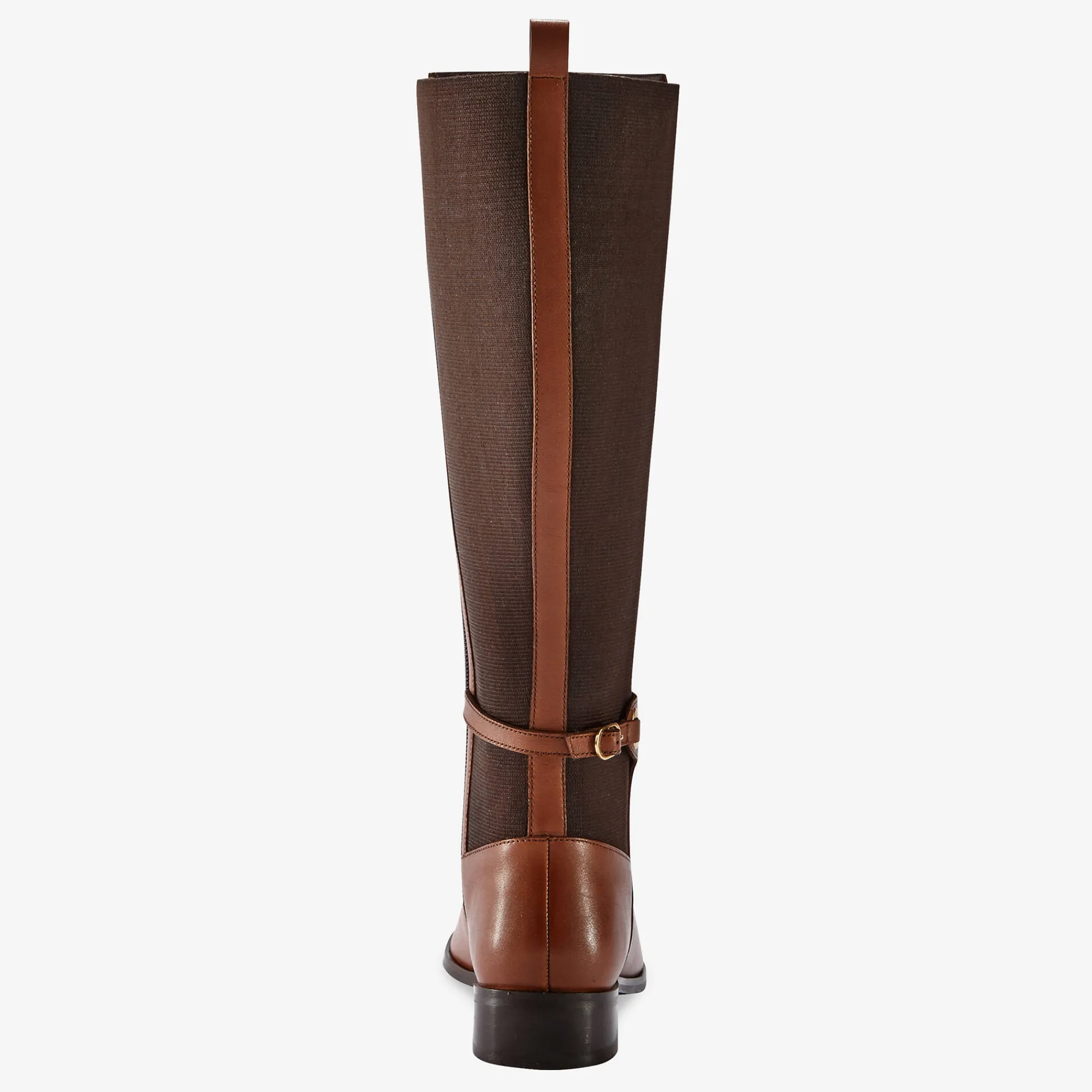Laarzen|Schoenen<Blancheporte Leren ruiterlaarzen, speciaal brede kuiten bruin