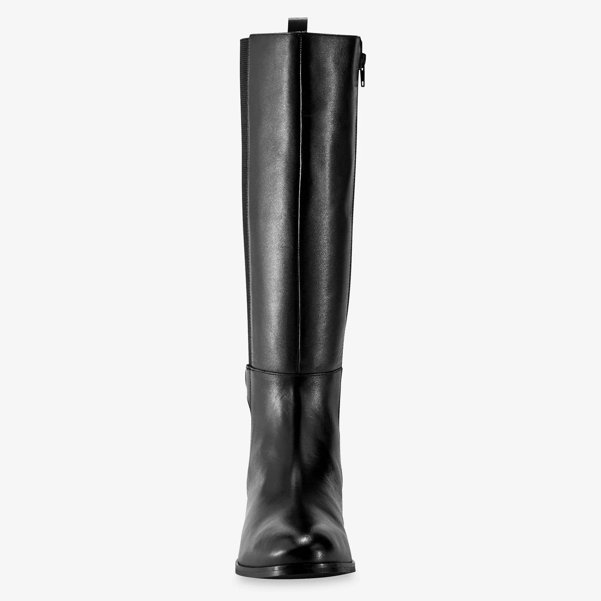 Feestelijke Schoenen|Laarzen<Blancheporte Leren ruiterlaarzen, speciaal brede kuiten zwart