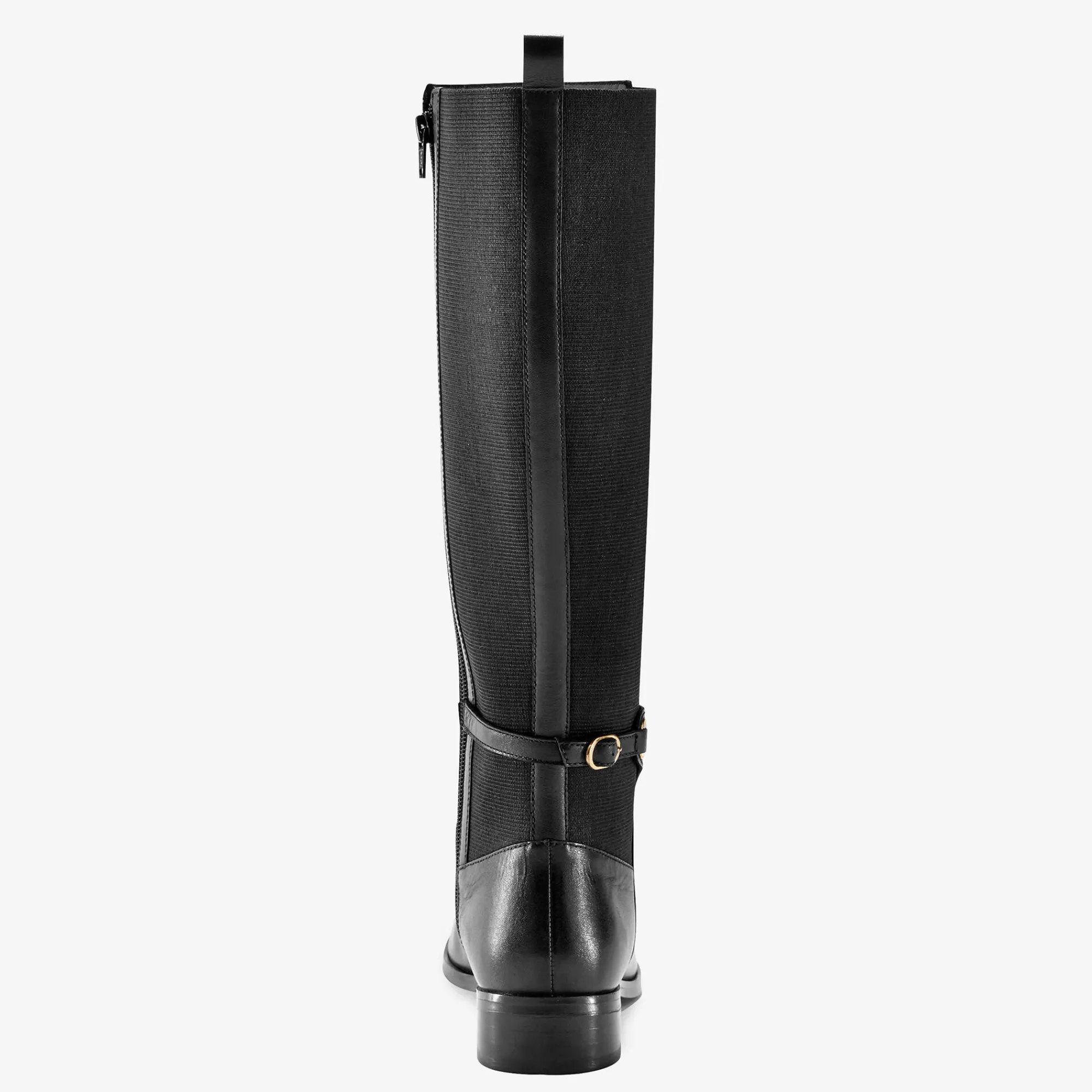 Feestelijke Schoenen|Laarzen<Blancheporte Leren ruiterlaarzen, speciaal brede kuiten zwart