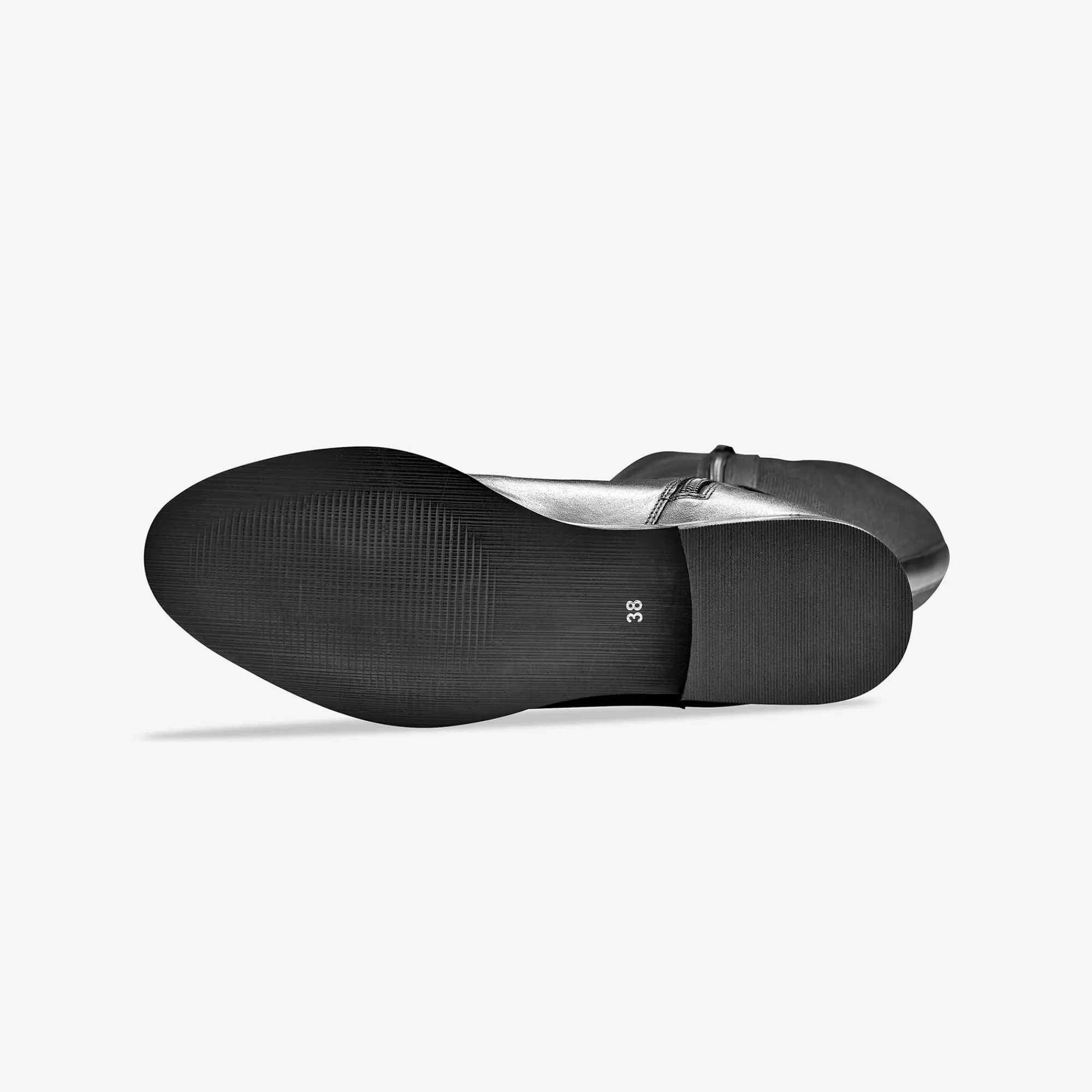 Feestelijke Schoenen|Laarzen<Blancheporte Leren ruiterlaarzen, speciaal brede kuiten zwart