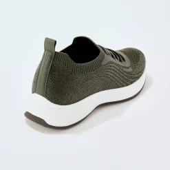 Baskets En Sneakers|Schoenen<Blancheporte Lichte baskets in mesh kaki