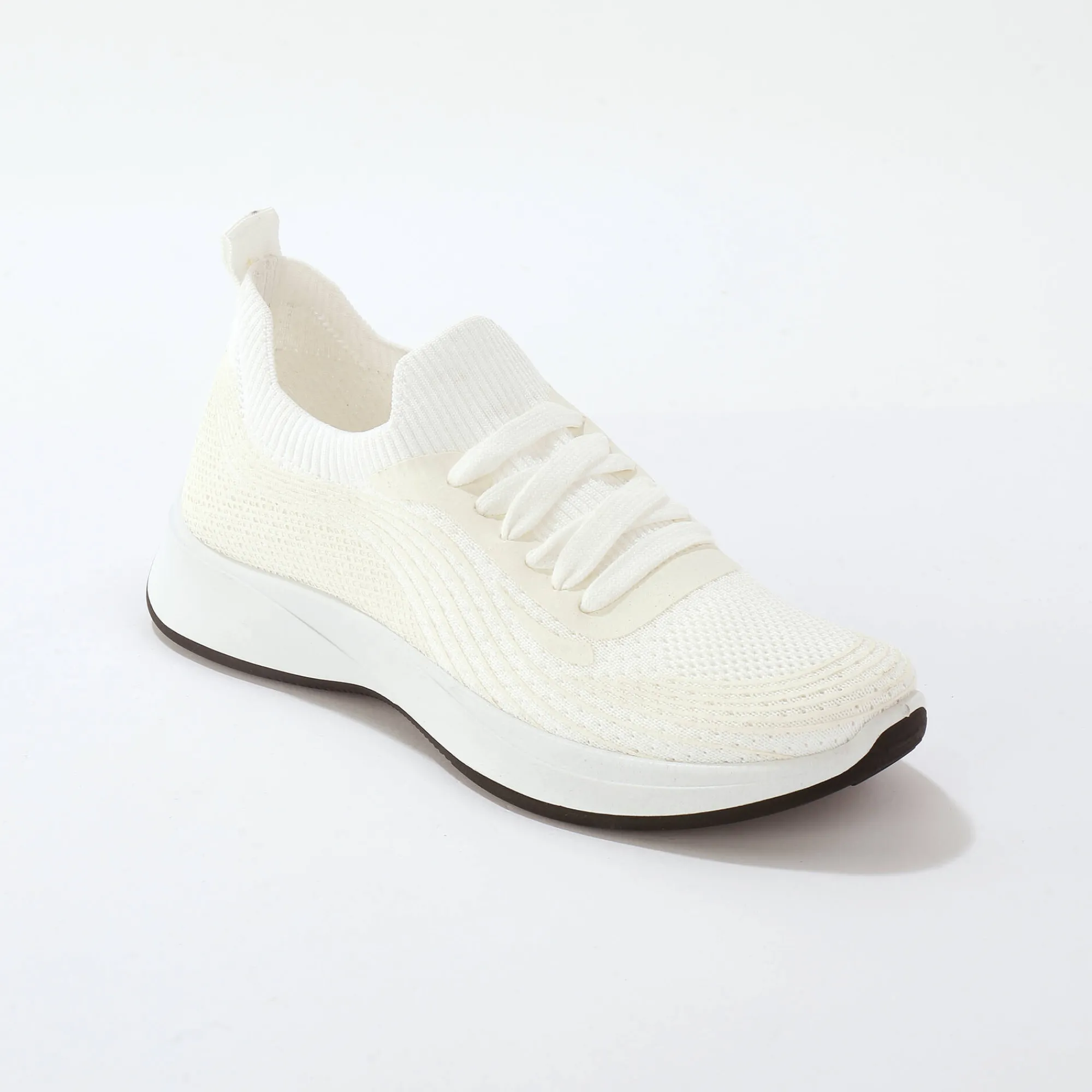 Baskets En Sneakers|Schoenen<Blancheporte Lichte baskets in mesh ecru
