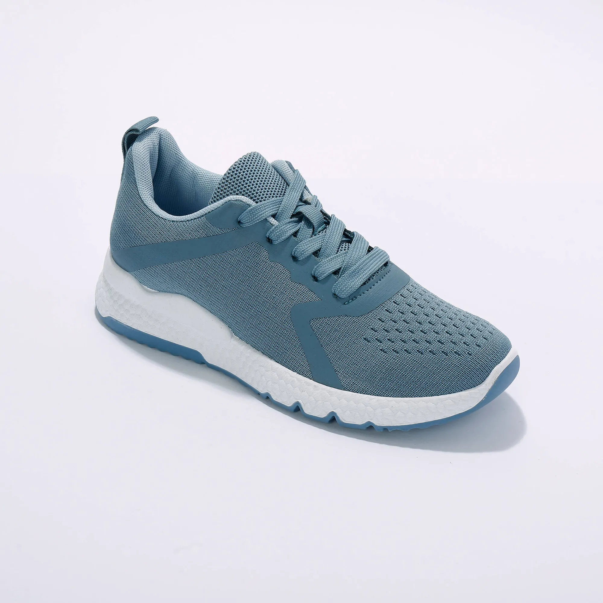 Baskets En Sneakers|Schoenen<Blancheporte Lichte sneakers in ademend textiel blauw