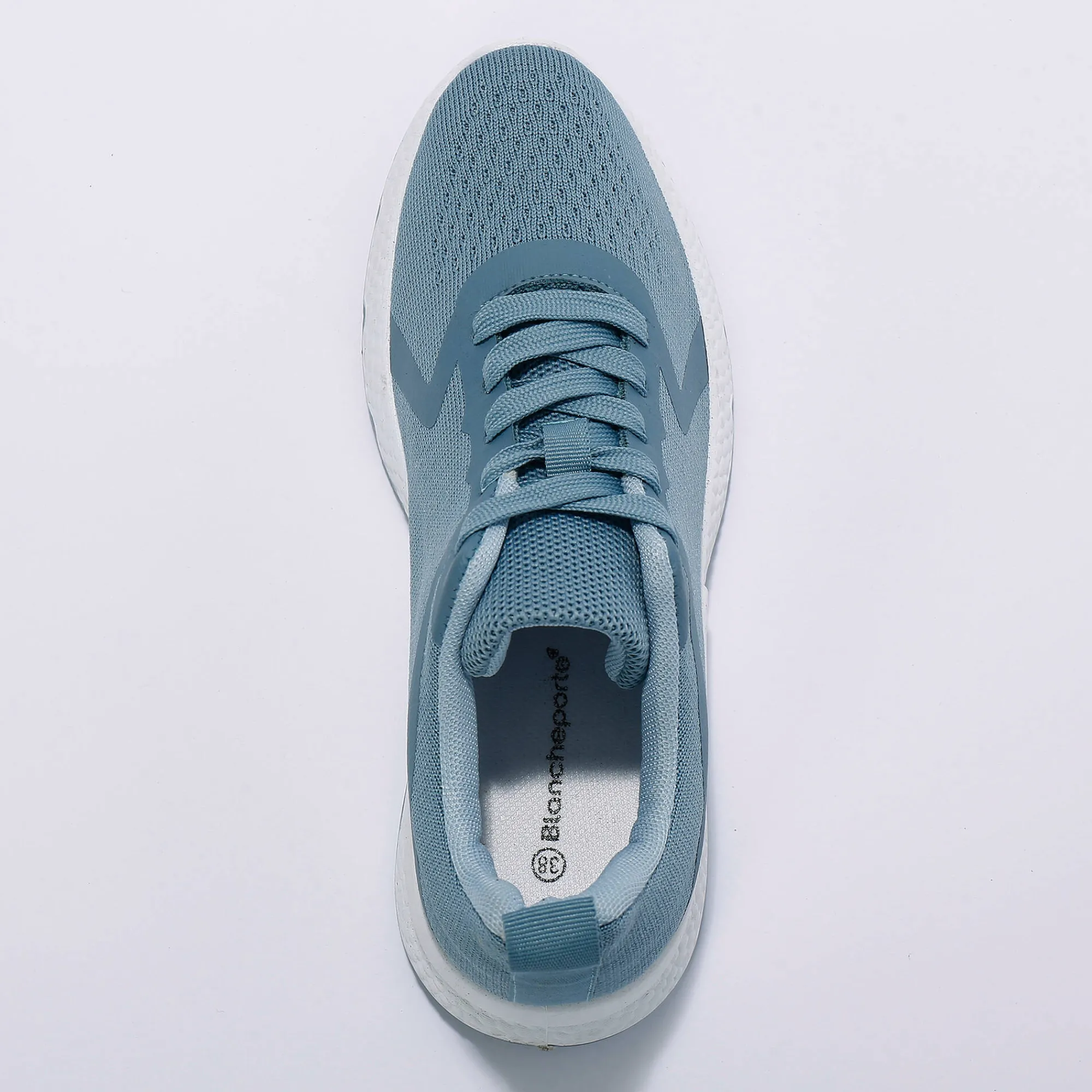 Baskets En Sneakers|Schoenen<Blancheporte Lichte sneakers in ademend textiel blauw
