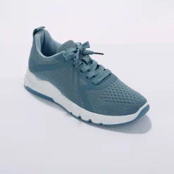 Baskets En Sneakers|Schoenen<Blancheporte Lichte sneakers in ademend textiel blauw