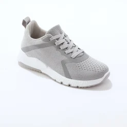 Baskets En Sneakers|Schoenen<Blancheporte Lichte sneakers in ademend textiel grijs