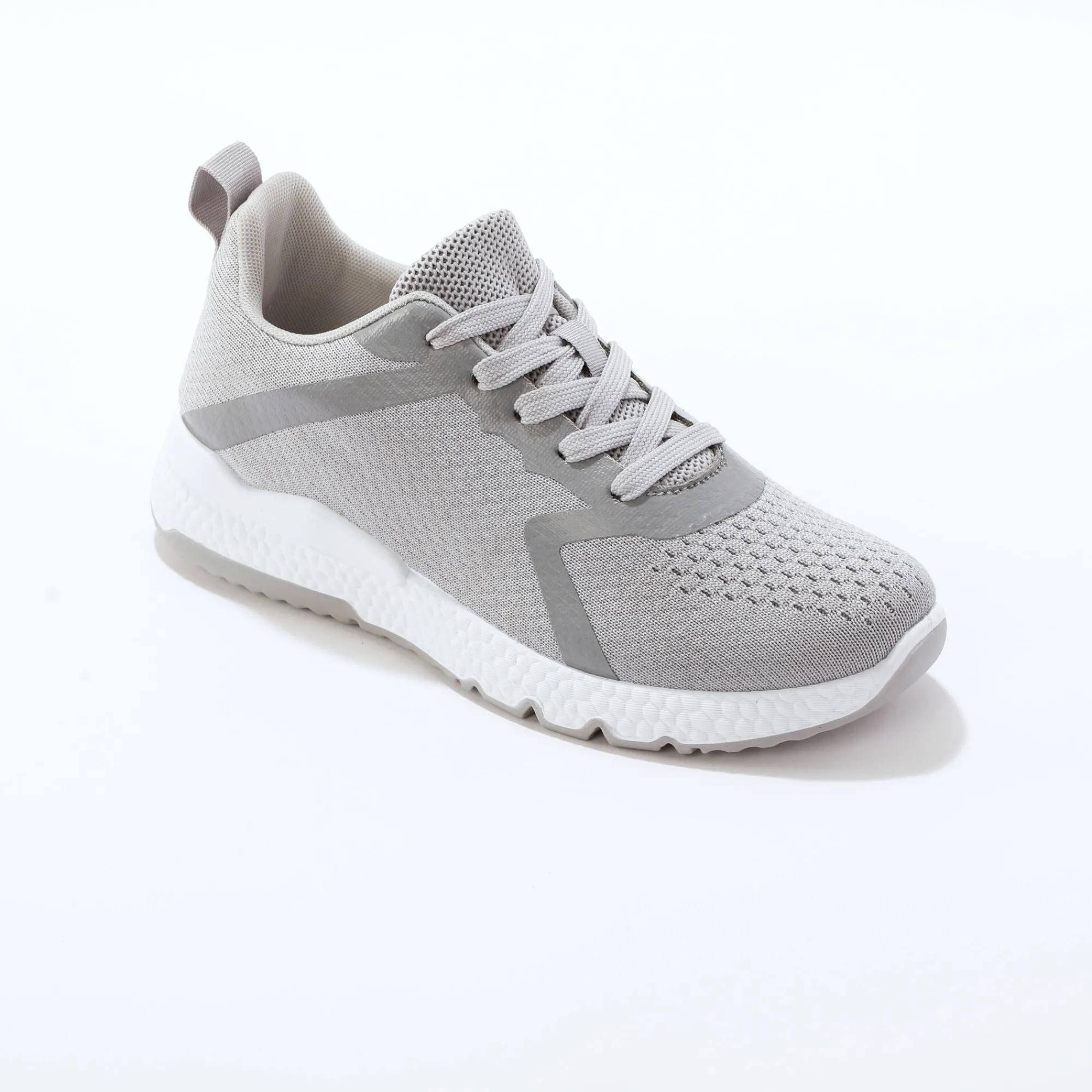Baskets En Sneakers|Schoenen<Blancheporte Lichte sneakers in ademend textiel grijs