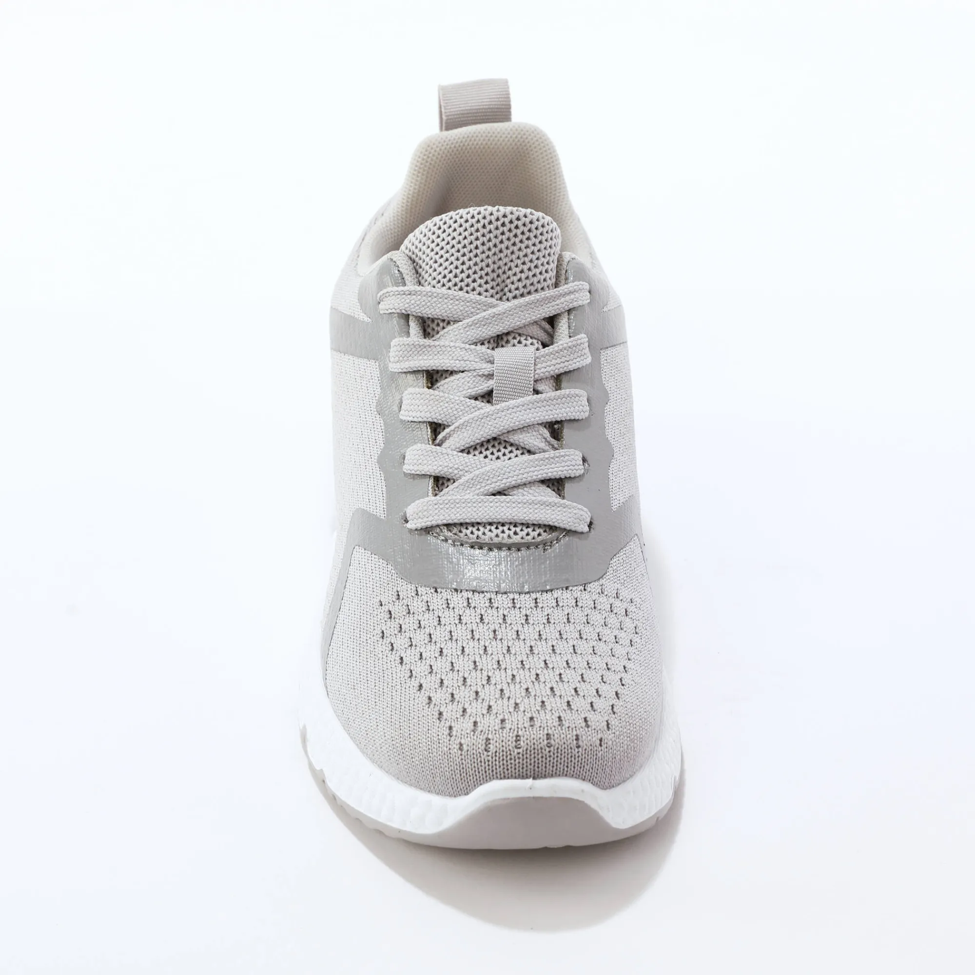 Baskets En Sneakers|Schoenen<Blancheporte Lichte sneakers in ademend textiel grijs