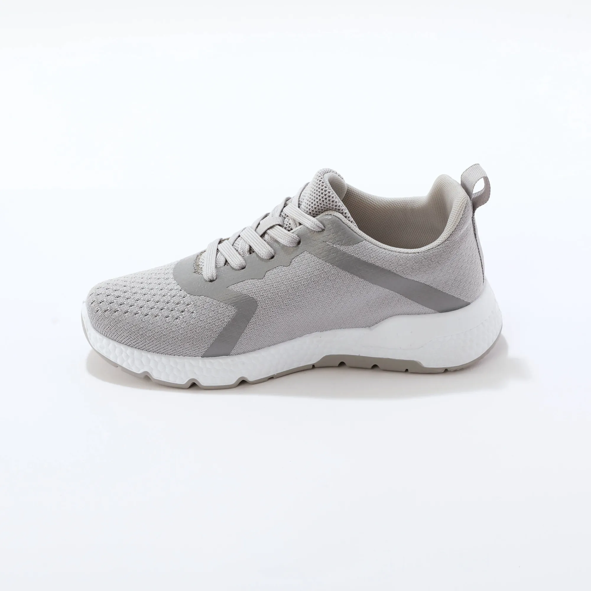 Baskets En Sneakers|Schoenen<Blancheporte Lichte sneakers in ademend textiel grijs