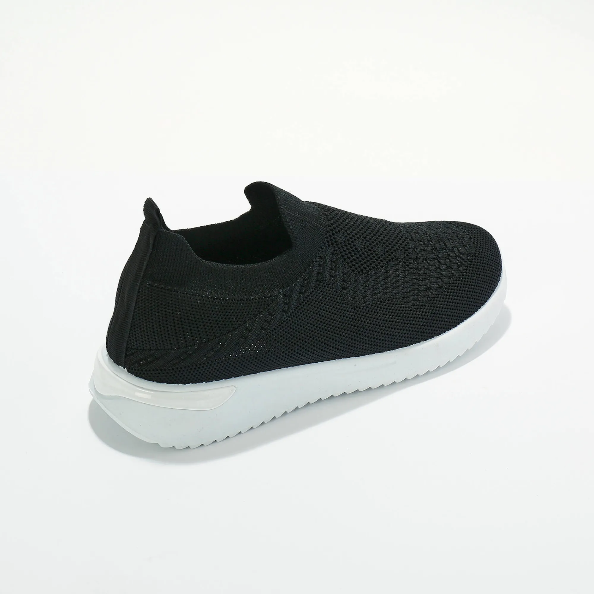 Baskets En Sneakers|Schoenen<Blancheporte Lichte sneakers in meshtextiel, makkelijk aan te trekken zwart