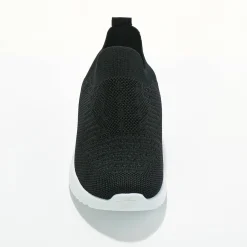 Baskets En Sneakers|Schoenen<Blancheporte Lichte sneakers in meshtextiel, makkelijk aan te trekken zwart