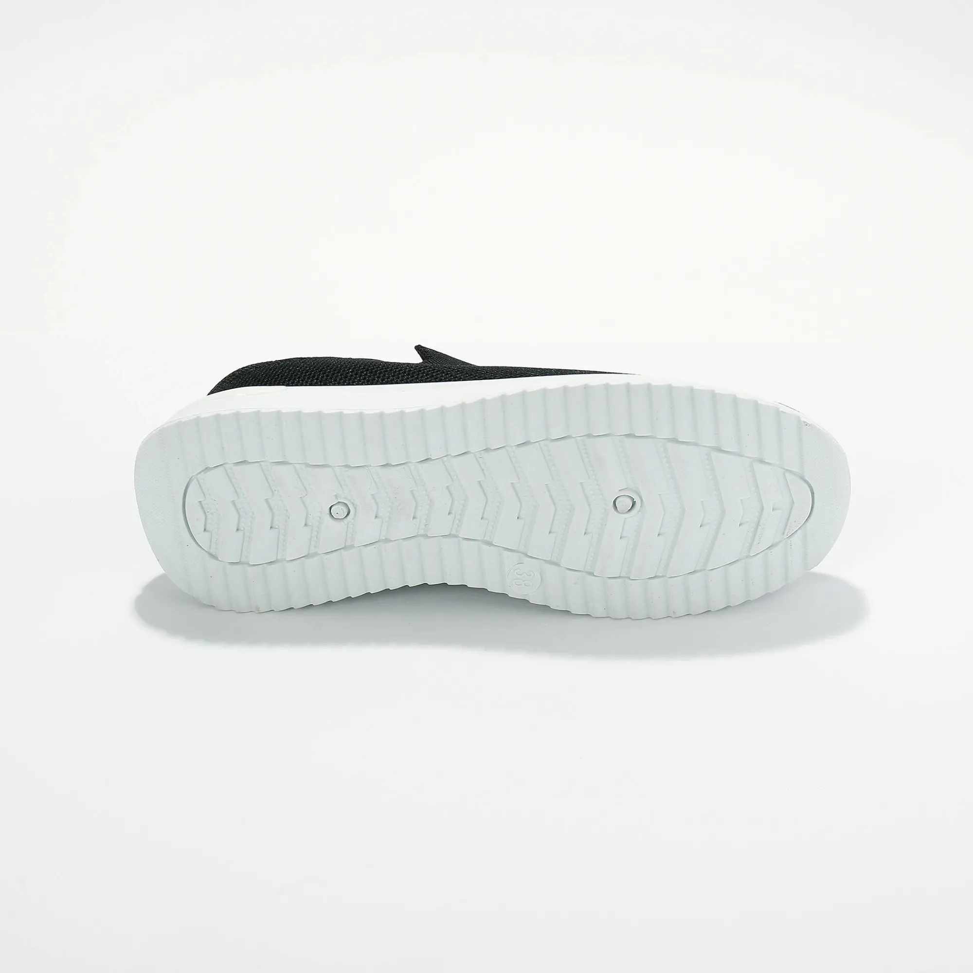 Baskets En Sneakers|Schoenen<Blancheporte Lichte sneakers in meshtextiel, makkelijk aan te trekken zwart