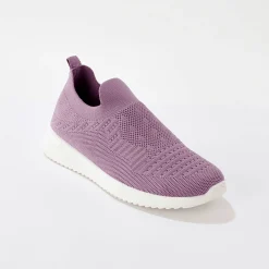 Baskets En Sneakers|Schoenen<Blancheporte Lichte sneakers in meshtextiel, makkelijk aan te trekken grijsmauve
