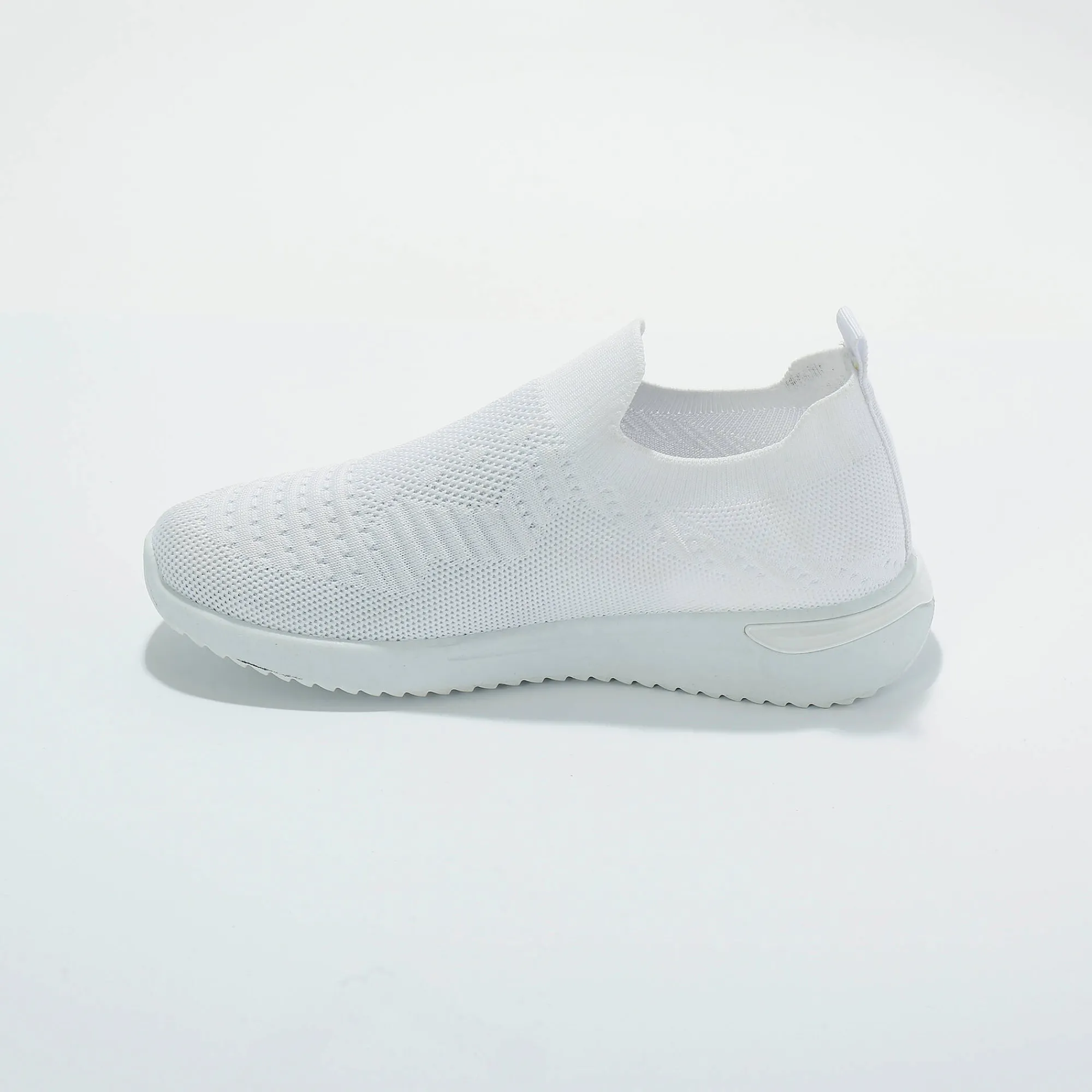 Baskets En Sneakers|Schoenen<Blancheporte Lichte sneakers in meshtextiel, makkelijk aan te trekken wit