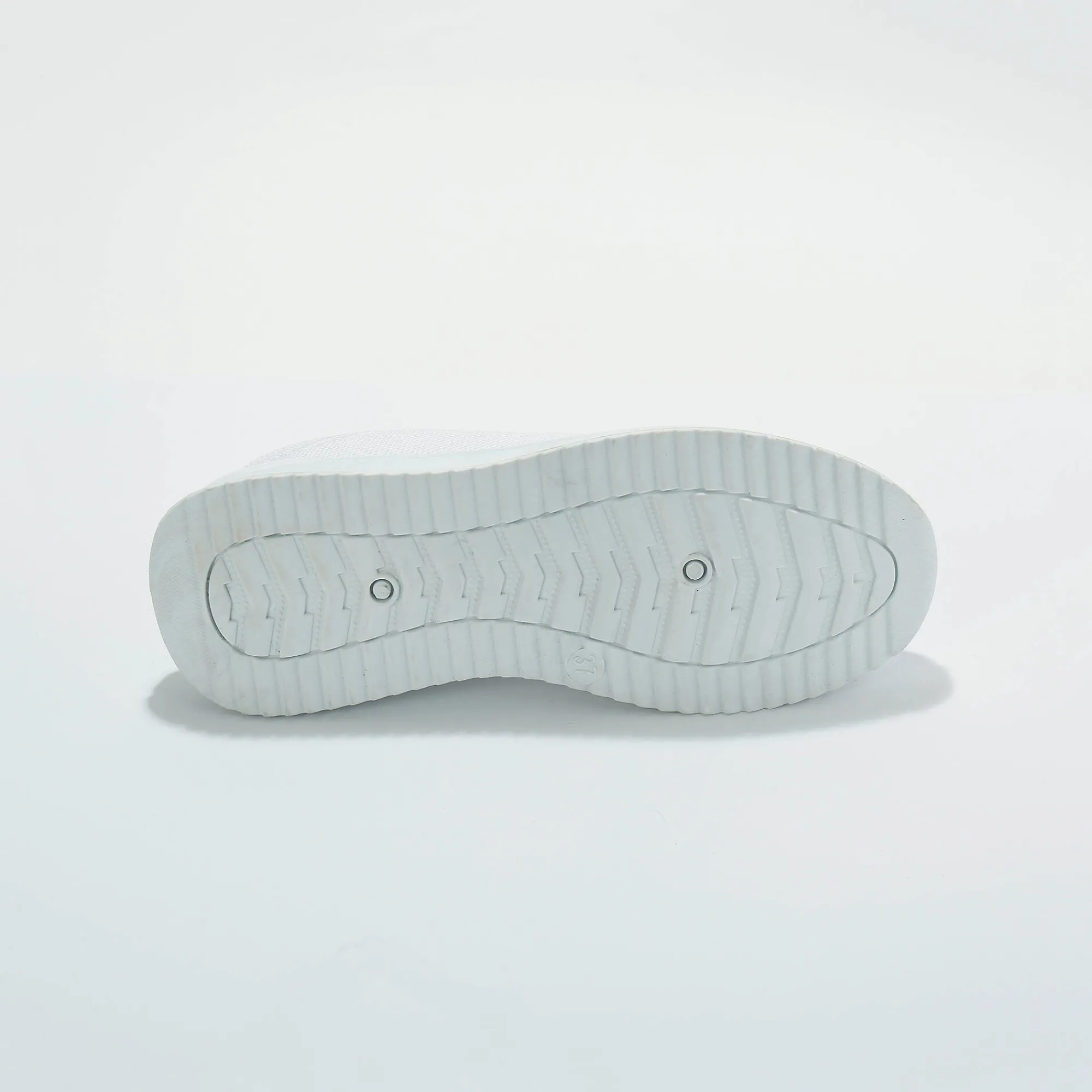 Baskets En Sneakers|Schoenen<Blancheporte Lichte sneakers in meshtextiel, makkelijk aan te trekken wit