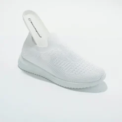 Baskets En Sneakers|Schoenen<Blancheporte Lichte sneakers in meshtextiel, makkelijk aan te trekken wit