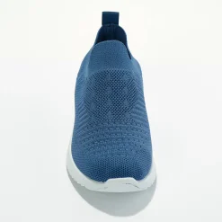 Baskets En Sneakers|Schoenen<Blancheporte Lichte sneakers in meshtextiel, makkelijk aan te trekken blauw