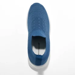 Baskets En Sneakers|Schoenen<Blancheporte Lichte sneakers in meshtextiel, makkelijk aan te trekken blauw