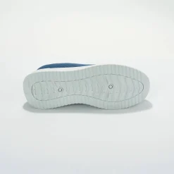 Baskets En Sneakers|Schoenen<Blancheporte Lichte sneakers in meshtextiel, makkelijk aan te trekken blauw