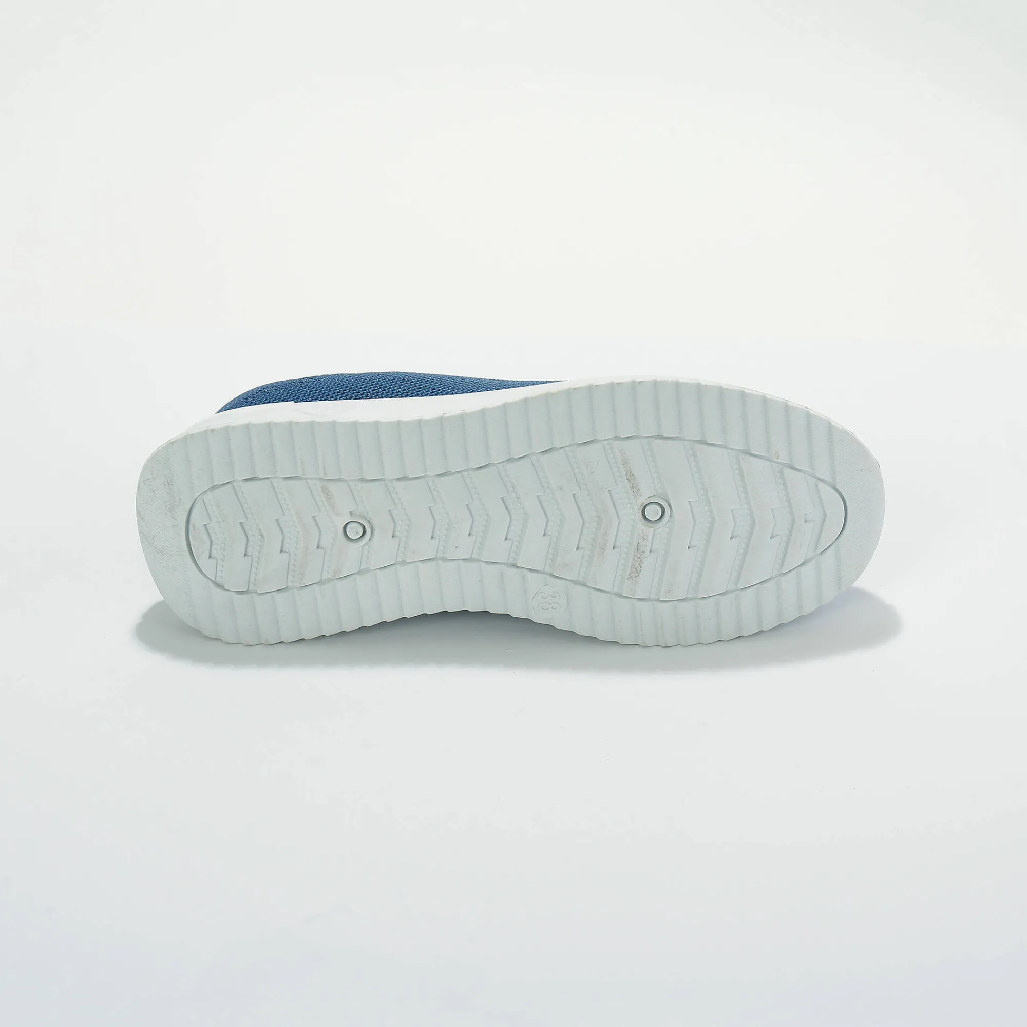 Baskets En Sneakers|Schoenen<Blancheporte Lichte sneakers in meshtextiel, makkelijk aan te trekken blauw