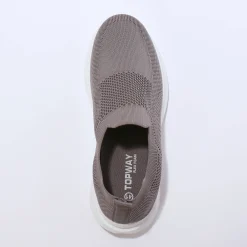 Schoenen|Schoenen Heren<Blancheporte Lichte sneakers, meshtextiel grijs