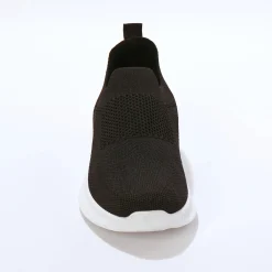 Schoenen|Schoenen Heren<Blancheporte Lichte sneakers, meshtextiel zwart