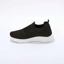Schoenen|Schoenen Heren<Blancheporte Lichte sneakers, meshtextiel zwart