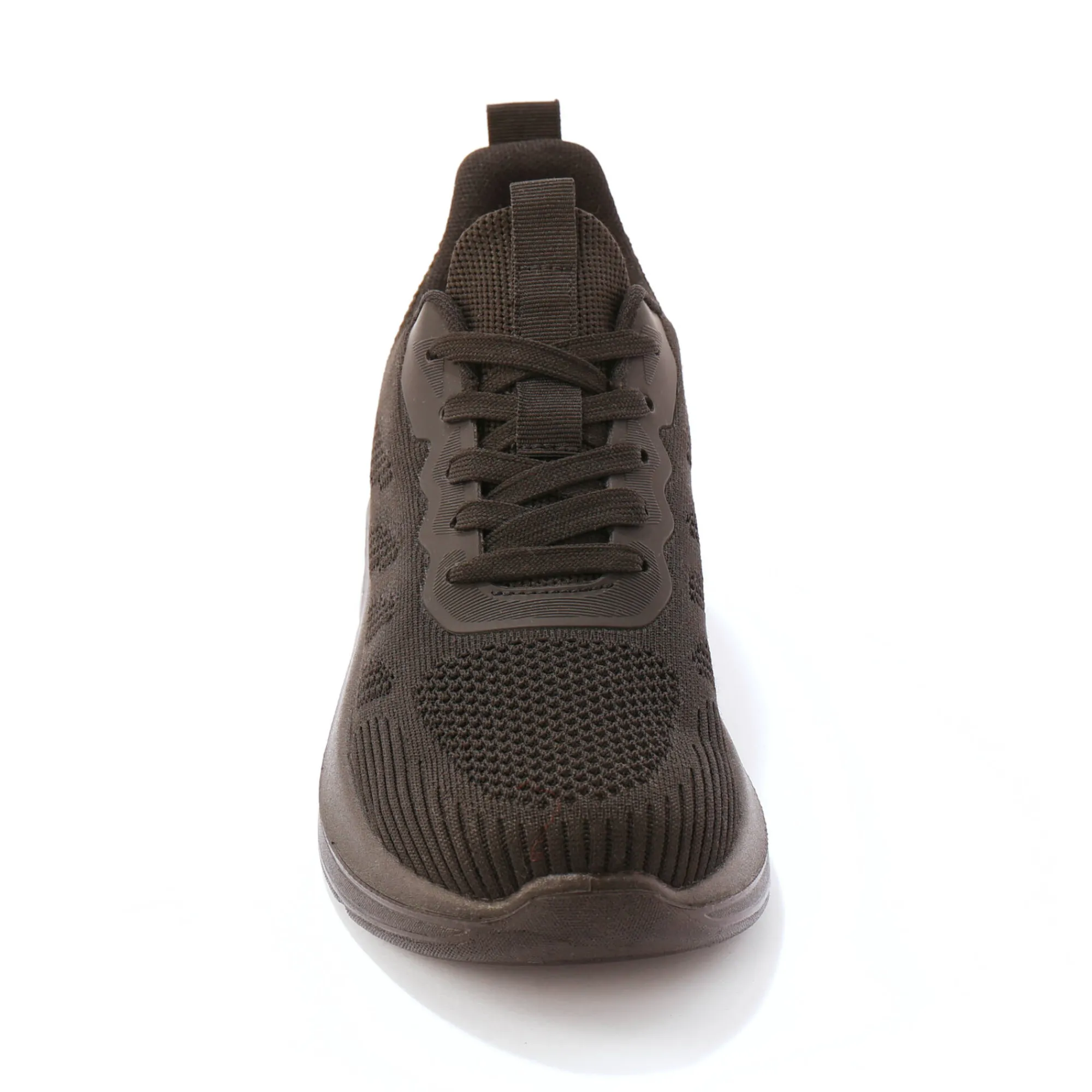 Schoenen|Schoenen Heren<Blancheporte Lichte sneakers met veters, meshtextiel zwart