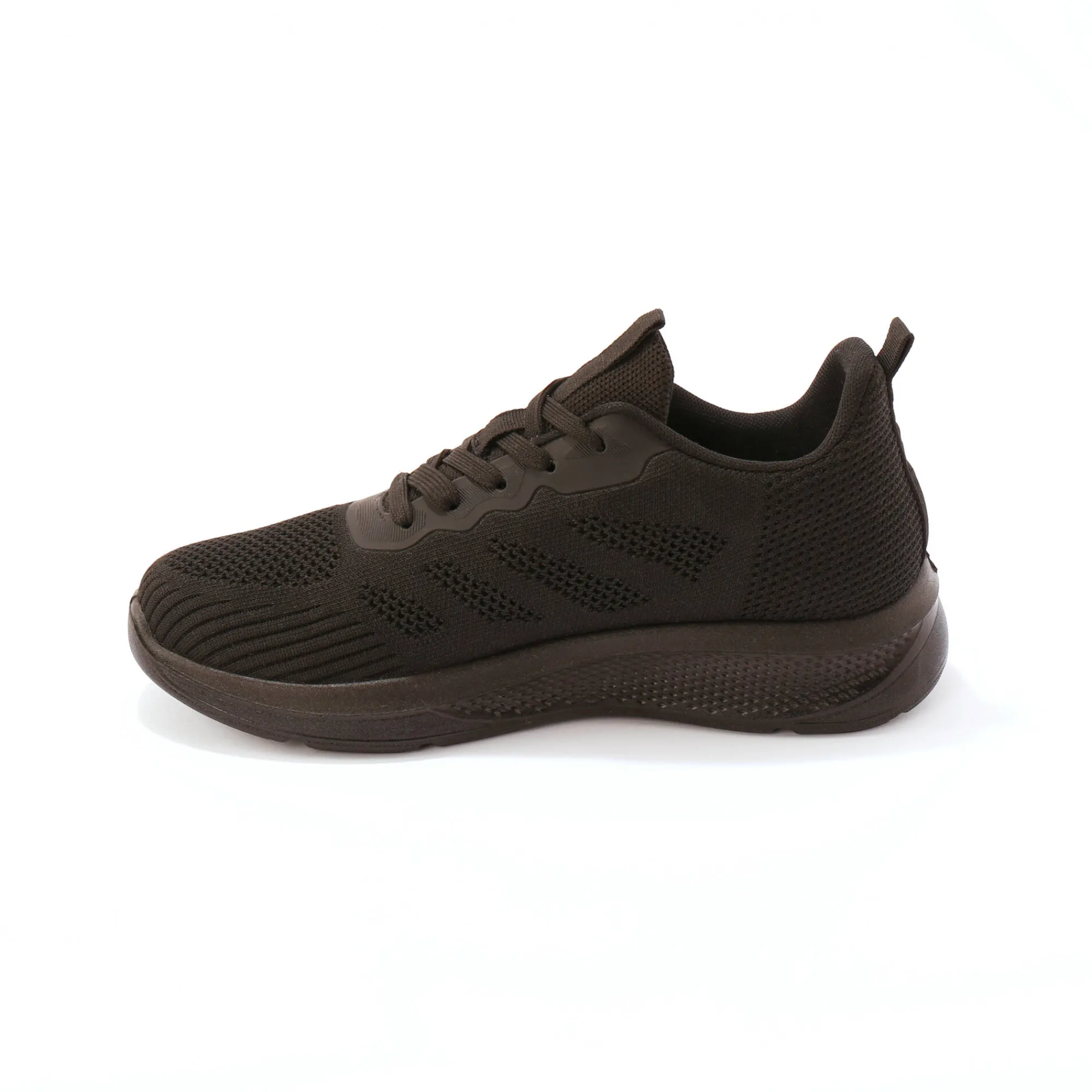 Schoenen|Schoenen Heren<Blancheporte Lichte sneakers met veters, meshtextiel zwart