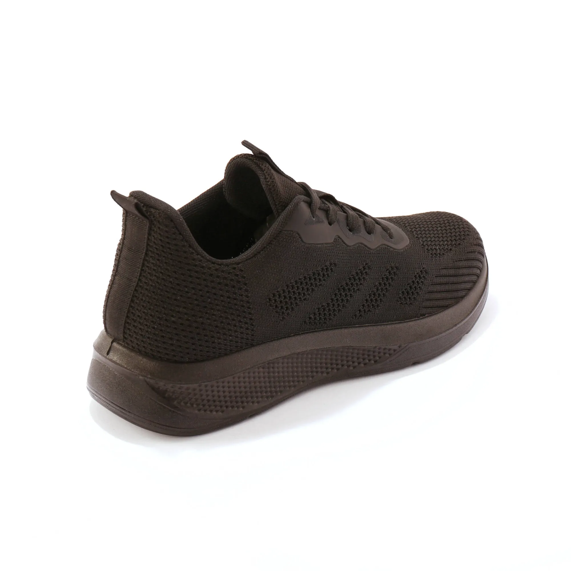 Schoenen|Schoenen Heren<Blancheporte Lichte sneakers met veters, meshtextiel zwart