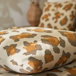Fantasie Bedlinnen|Vlak Laken<Blancheporte Linge de lit Pedro en polycoton imprimé peau de bête zandkleur