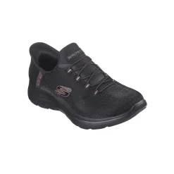 Baskets En Sneakers|Schoenen<Skechers Makkelijk aan te trekken sneakers Slip-Ins - SUMMITS CLASSY NIGHT zwart