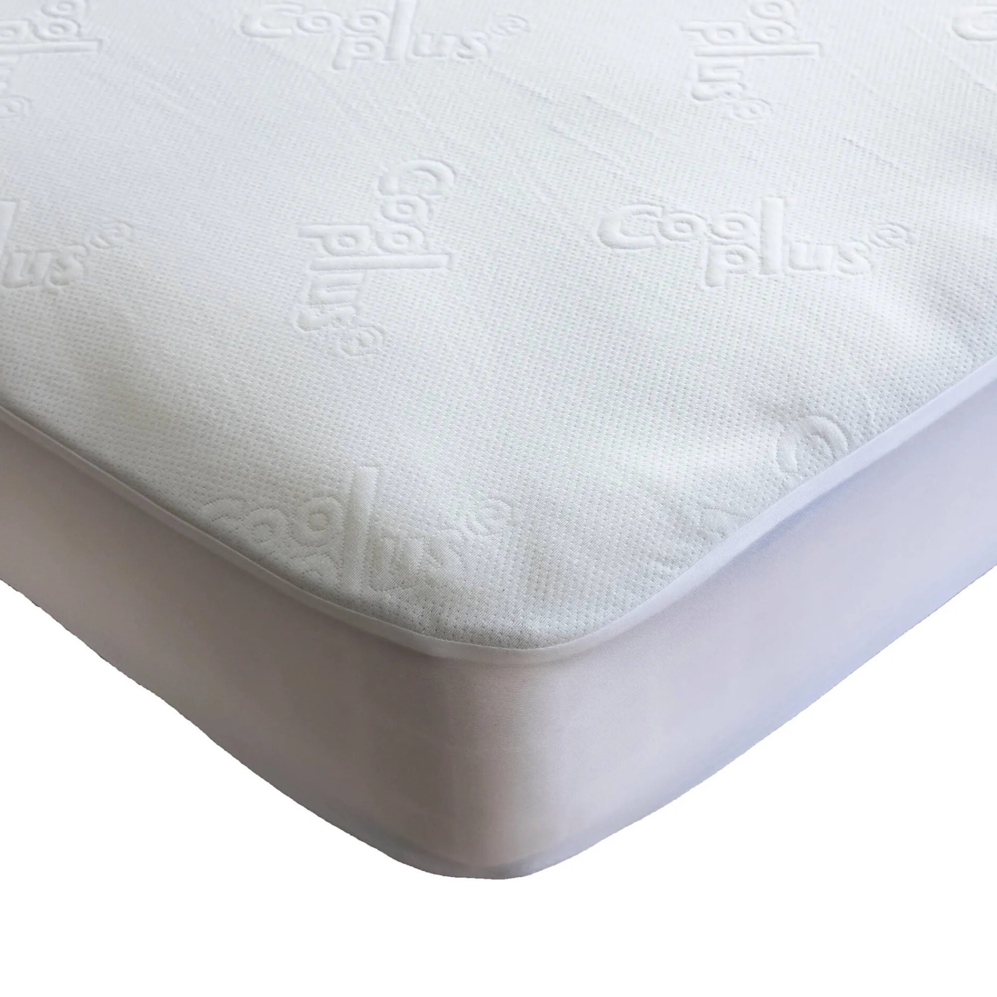 Matrasbeschermer<Blancheporte Matrasbeschermer Coolplus® Technologie gebroken wit