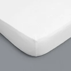 Matrasbeschermer<Blancheporte Matrasbeschermer in badstof van ondoorlatende microvezel, hoesmodel wit