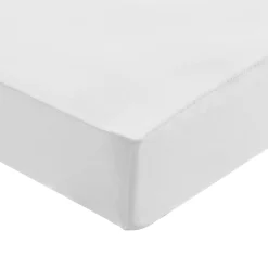 Matrasbeschermer<Blancheporte Matrasbeschermer in ondoorlatend molton, hoesmodel, voor dikke matras wit