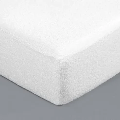 Matrasbeschermer<Candido Penalba Matrasbeschermer in ondoorlatende badstof met Bi-ome® behandeling wit
