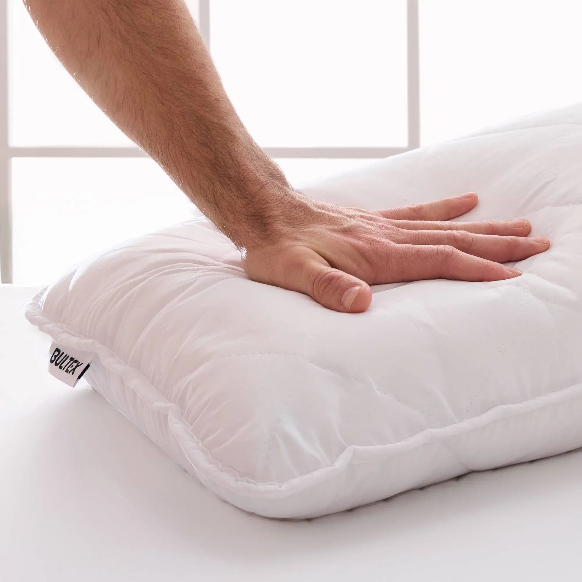 Hoofdkussen<Bultex Maxi Confort® ® geheugenkussen wit
