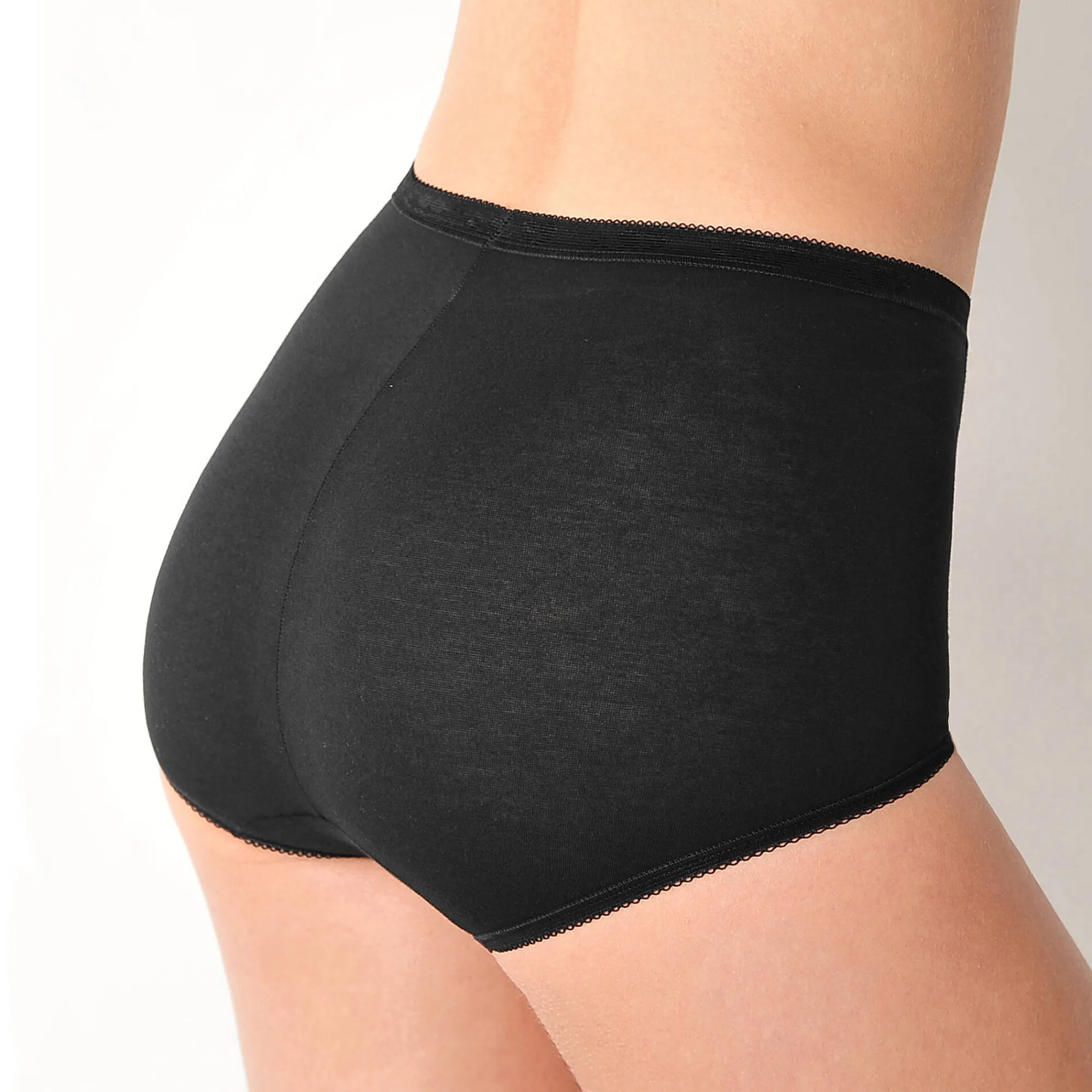 Slip En Shorty<Sloggi Maxislip Basic+ - 3+1 GRATIS (1) zwart