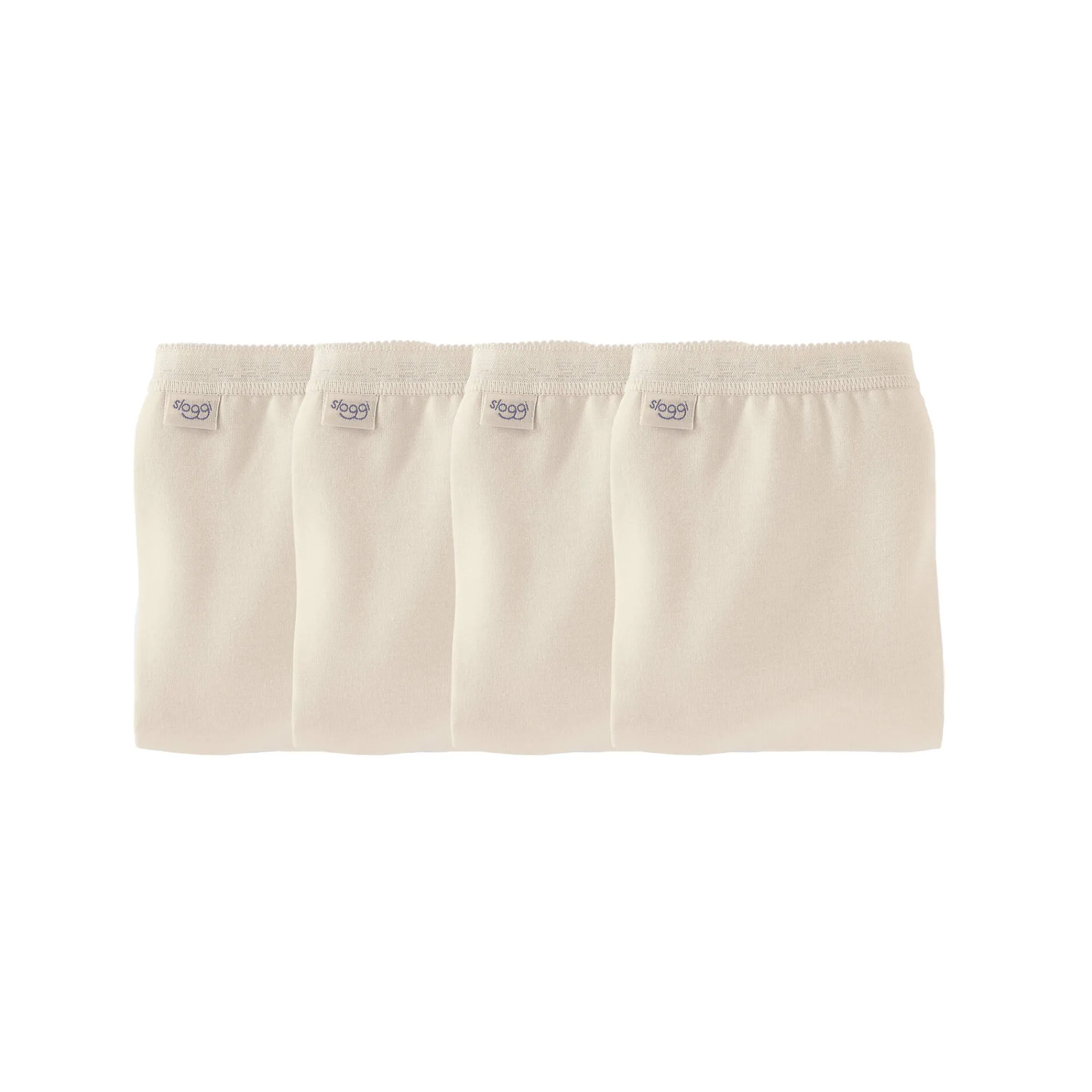 Slip En Shorty<Sloggi Maxislip Basic+ - 3+1 GRATIS (1) nude