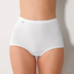 Slip En Shorty<Sloggi Maxislip Basic+ - 3+1 GRATIS (1) wit
