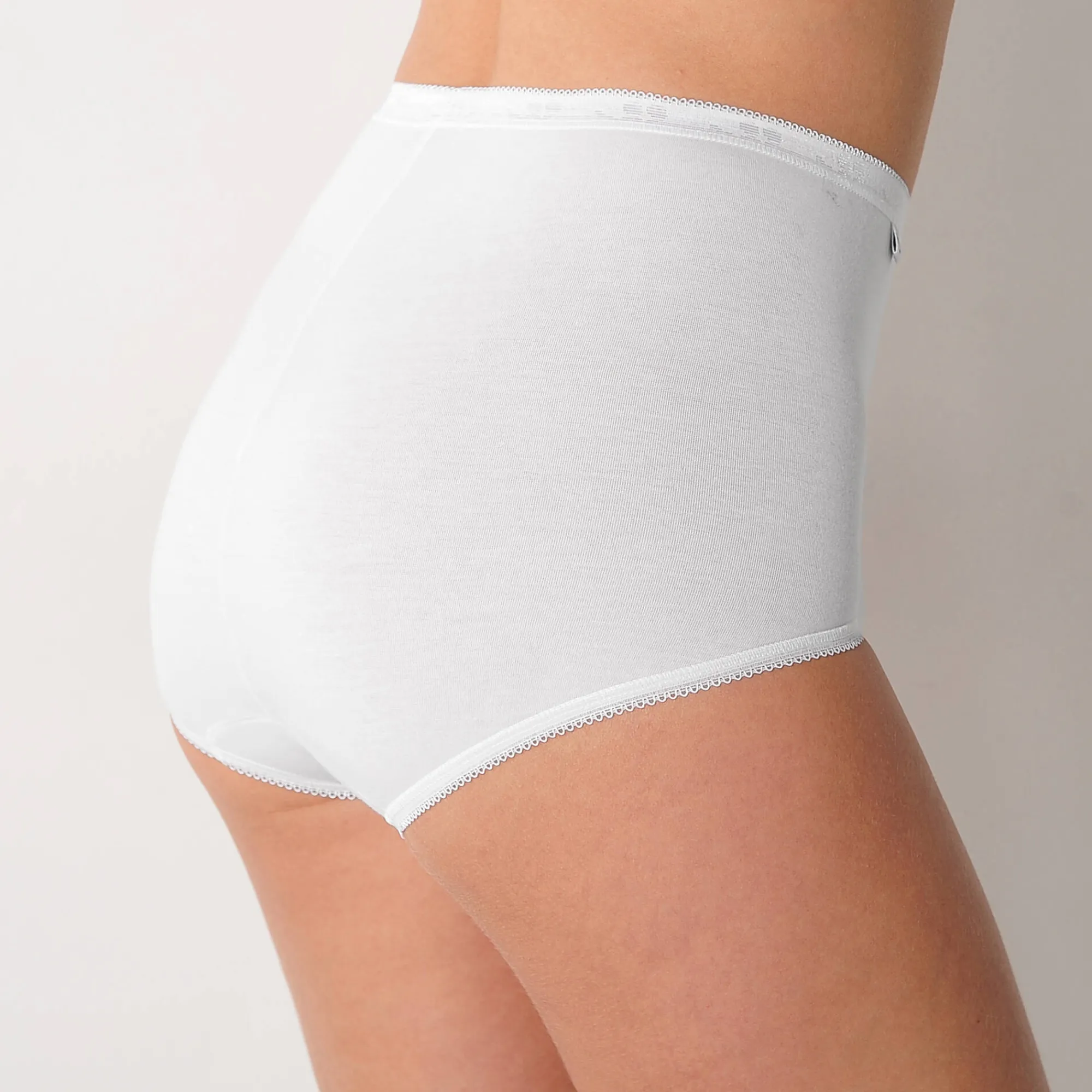 Slip En Shorty<Sloggi Maxislip Basic+ - 3+1 GRATIS (1) wit