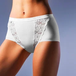 Slip En Shorty<Sloggi Maxislip Chic, set van 3 kopen + 1 GRATIS (1) wit