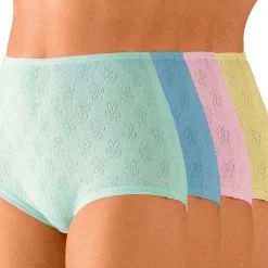 Slip En Shorty<Blancheporte Maxislip in jacquard - set van 7 kleur
