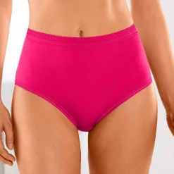 Slip En Shorty<Blancheporte Maxislip in katoen - set van 10 fel