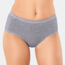 Slip En Shorty<Sloggi Midislip Basic+ - 3+1 GRATIS (1) chiné grijs