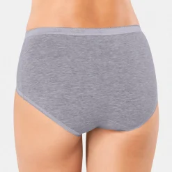 Slip En Shorty<Sloggi Midislip Basic+ - 3+1 GRATIS (1) chiné grijs